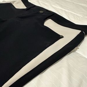 Genetic Denim- The Ava. “Split seam cigarette” black skinny pants denim style.